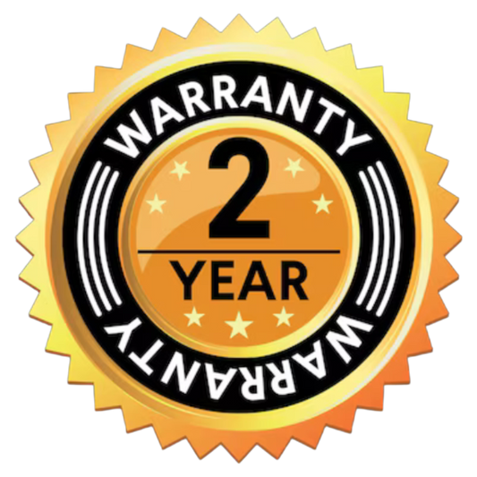 2 Year Warranty